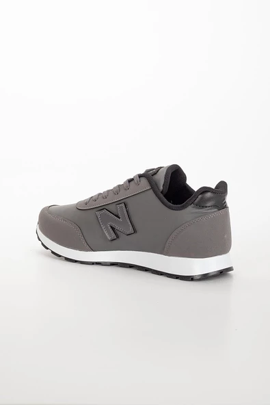 Erkek Bağcıklı Düz Comfort Rahat Taban Casual Sneaker Yürüyüş Spor Ayakkabı - 4