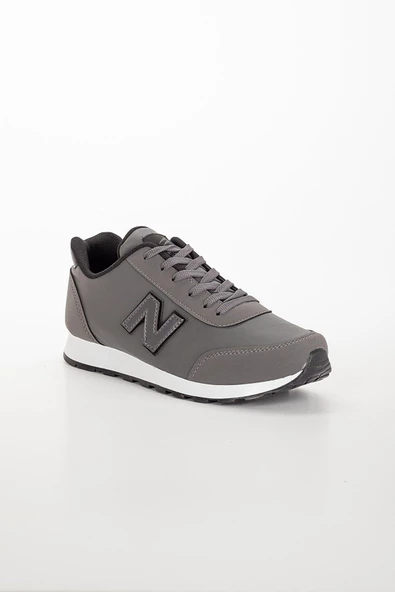 Erkek Bağcıklı Düz Comfort Rahat Taban Casual Sneaker Yürüyüş Spor Ayakkabı - 11