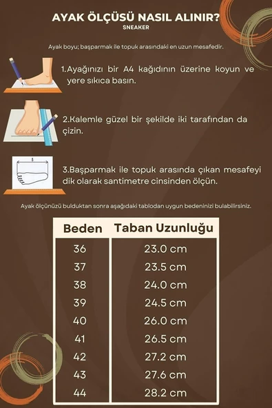 Erkek Bağcıklı Düz Comfort Rahat Taban Casual Sneaker Yürüyüş Spor Ayakkabı - 6