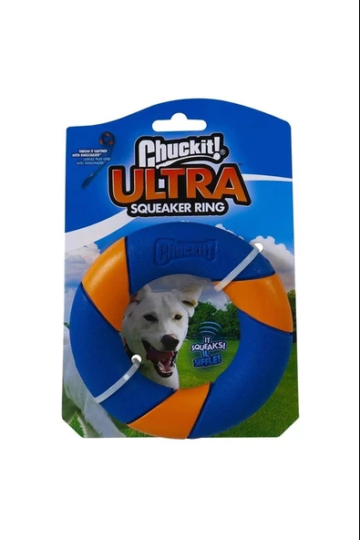 Chuckit! Ultra Squeaker Sesli Köpek Oyun Halkası - Resim 2
