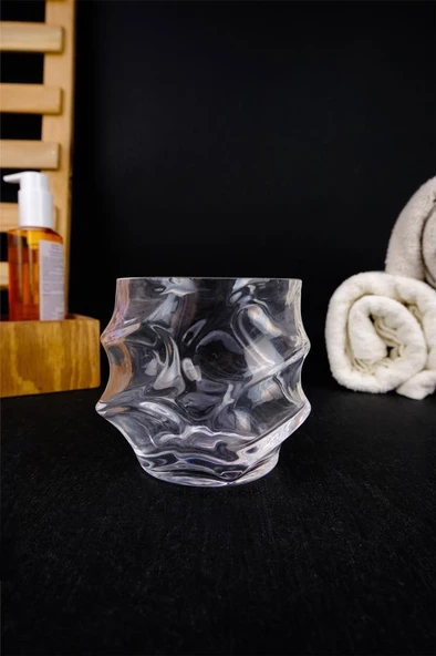 Digithome Fırtına Cam Diş Fırçası ve Macunu Saklama Kabı 9 Cm - WA.CYH.002 C1-1-288 - 2