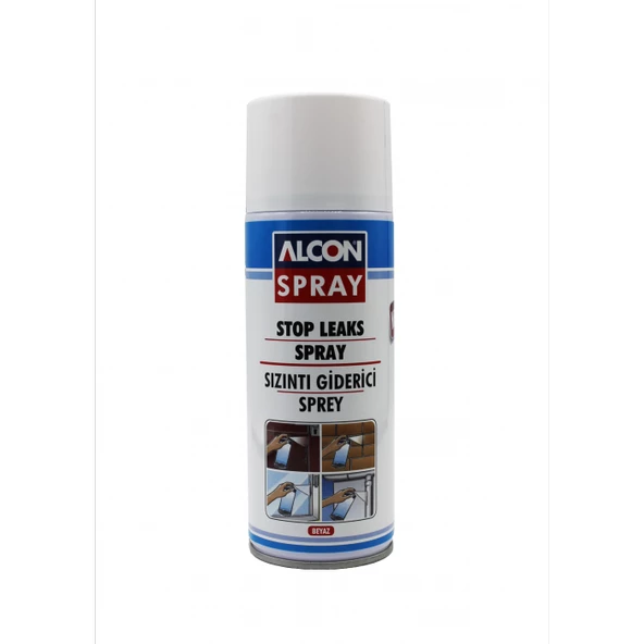 ALCON Sızıntı Giderici Sprey Beyaz 400ml (M-9014)