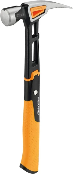 Fiskars Isocore 20 OZ Profesyonel Tırnaklı L Çekiç 1020214