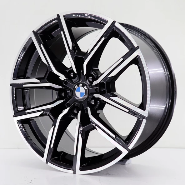 R1 Wheels 18 inç 5*112 ET30 Parlak Siyah Jant Takımı (J-604)