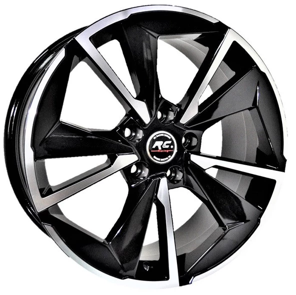 R1 Wheels 18 inç 5*114.3 ET41 Siyah Jant Takımı (J-669)