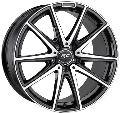 R1 Wheels 19 inç 5*112 ET45 Siyah Jant Takımı (J-666)