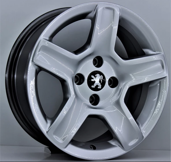 R1 Wheels 16 inç 4*108 ET17 Metalik Gri Jant Takımı (J-838)