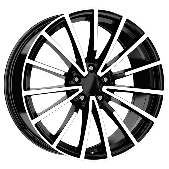 R1 Wheels 19 inç 5*112 ET29 Parlak Siyah Jant Takımı (J-877)