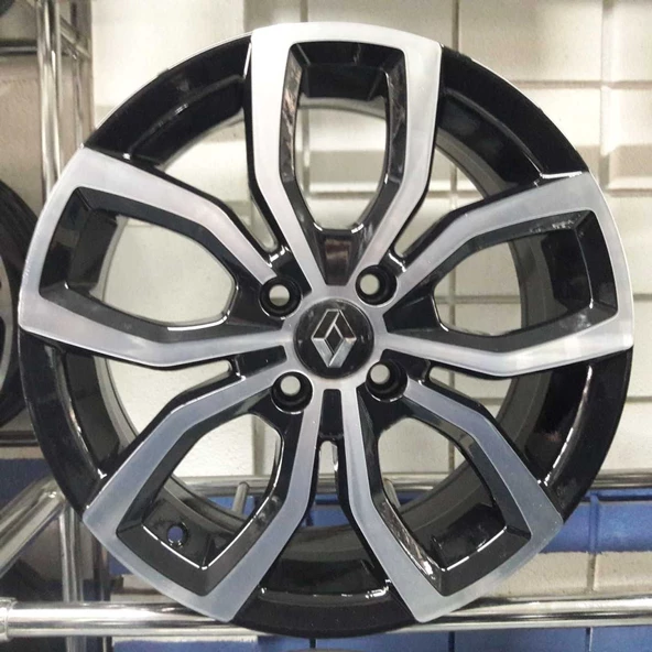 R1 Wheels 16 inç 5*114.3 ET44 Parlak Siyah Jant Takımı (J-897)