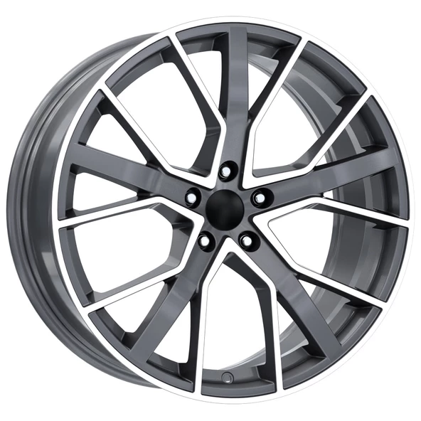 R1 Wheels 20 inç 5*112 ET35 Füme Jant Takımı (J-1225)