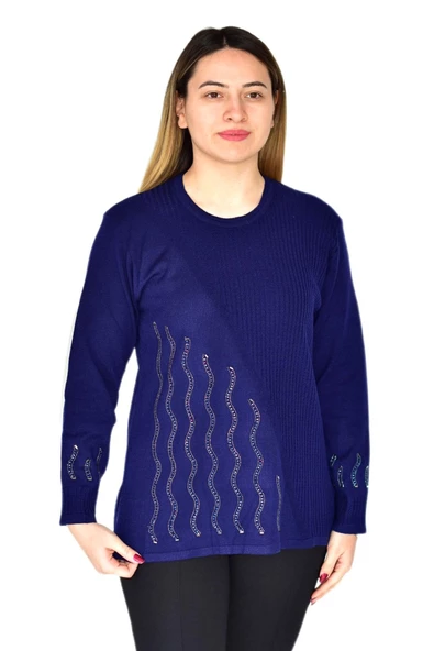 Kadın Triko Kazak BGL-ST03374 - Resim 4