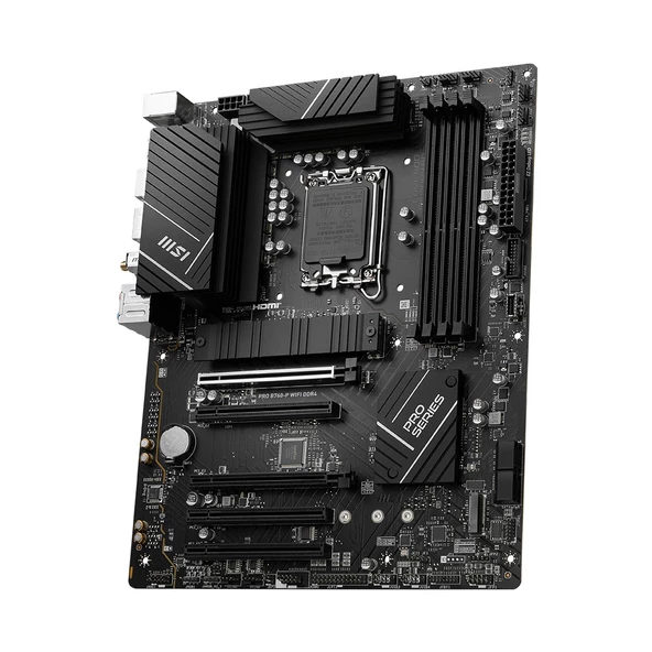 MSI PRO B760-P WIFI DDR4 Soket 1700 5333Mhz (OC) mATX Anakart - 4