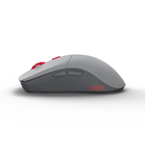 Glorious Forge Series One Pro 50g 19000 DPI Kablosuz Gri/Kırmızı Gaming Mouse - 4