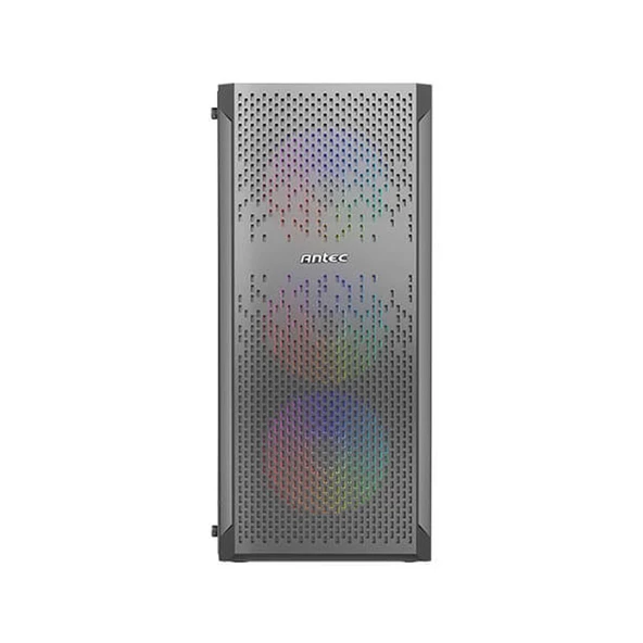 ANTEC NX290 Rainbow Fanlı Temperli Camlı Mid Tower Mesh Siyah Gaming Kasa - 3