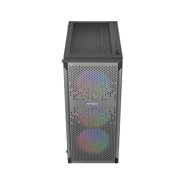 ANTEC NX290 Rainbow Fanlı Temperli Camlı Mid Tower Mesh Siyah Gaming Kasa - 2