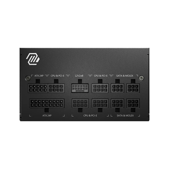 MSI MAG A750GL PCIE5 750W 80Plus Gold Modüler ATX 3.0 Güç Kaynağı - 3