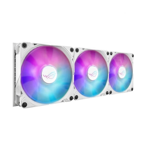 ASUS ROG RYUO III 240 ARGB WHITE EDITION LED Ekran ROG ARGB Fanlı 240mm Beyaz Sıvı İşlemci Soğutucusu - 3