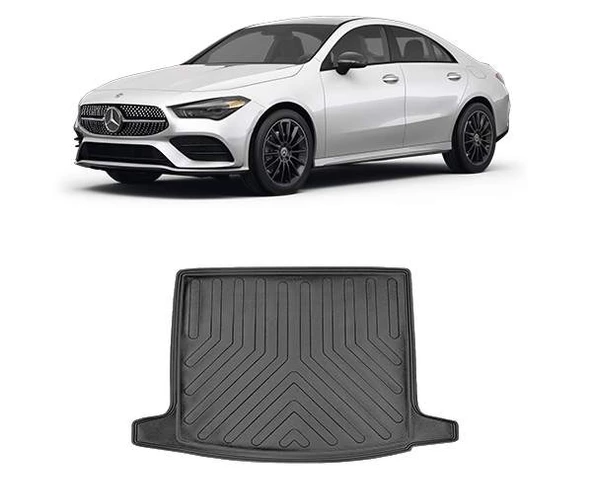 Rizline Mercedes CLA 2020 Sonrası  3D Bagaj Havuzu Siyah