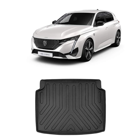 Rizline Peugeot 308 2022 Sonrası  3D Bagaj Havuzu ürün görseli