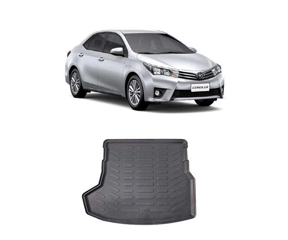 Rizline Toyota  Corolla   Sedan 2013-2018  3D Bagaj Havuzu Siyah ürün görseli