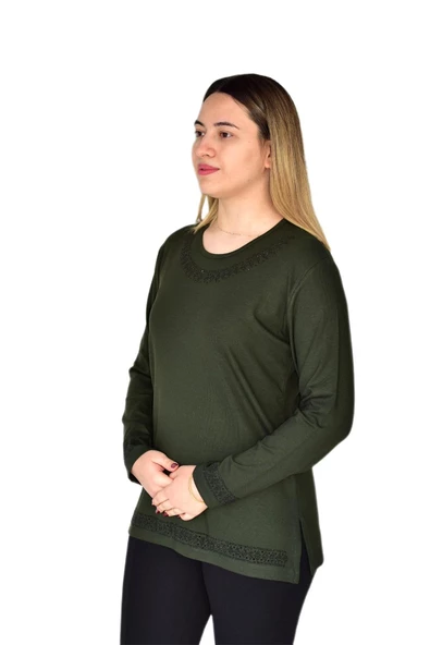 Kadın Nergiz Mevsimlik Bluz BGL-ST03383 - Resim 6