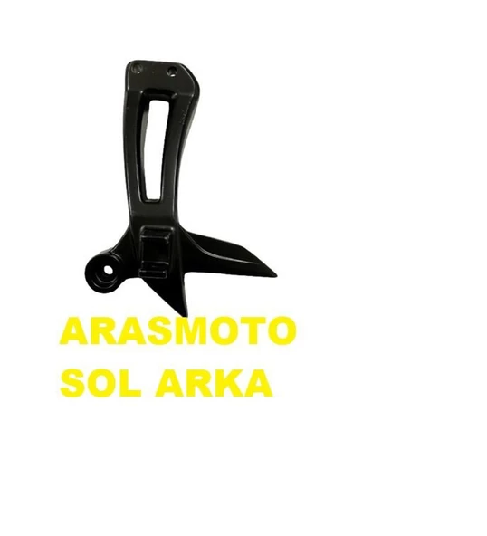 Tvs Rtr Apache 150-180 Sol Yolcu Ayaklığı Braketi (Sol Arka Braket) Yeni 2013-2016_Supermoto