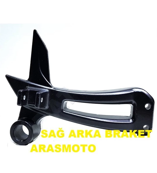 Tvs Rtr Apache 150-180 Sağ Yolcu Ayaklığı Braketi (Sağ Arka Braket) Yeni 2013-2016_Supermoto ürün görseli 1