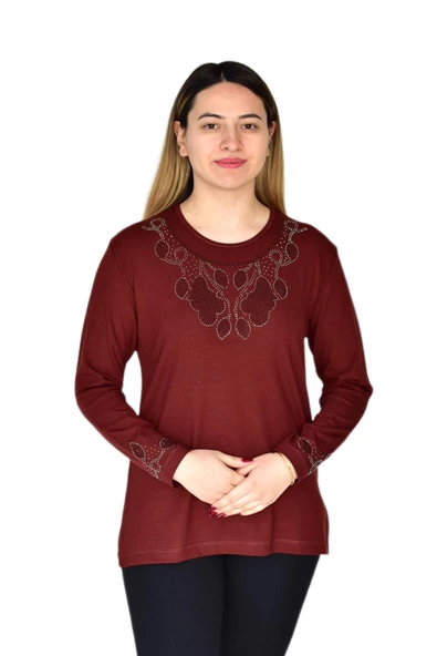 Kadın Nergiz Mevsimlik Bluz BGL-ST03381 - Resim 4