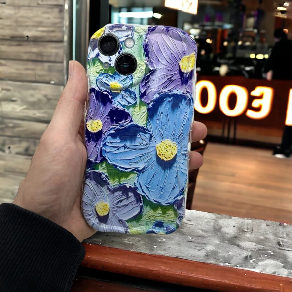 Floral Case Mor Çiçek iPhone 11