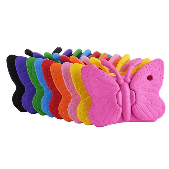 Apple iPad 5. Nesil 6. Nesil 9.7" Kılıf Kelebek Desen Case A1822 A1823 A1893 A1954 - 9