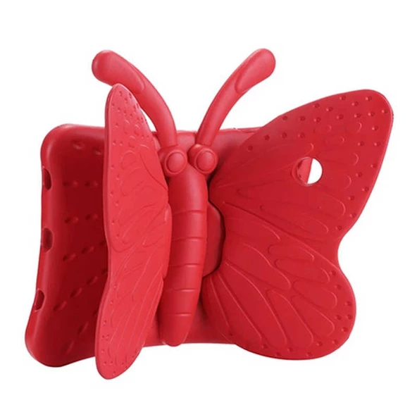 Apple iPad 5. Nesil 6. Nesil 9.7" Kılıf Kelebek Desen Case A1822 A1823 A1893 A1954 - 12