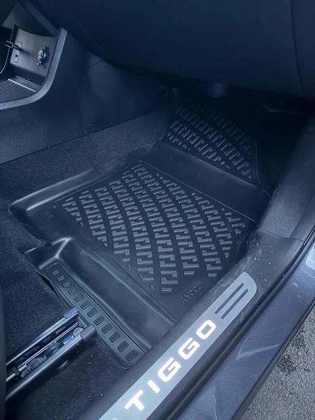 Rizline Chery Tiggo 7 Pro 2022 Sonrası 3D Havuzlu Paspas Siyah - 4