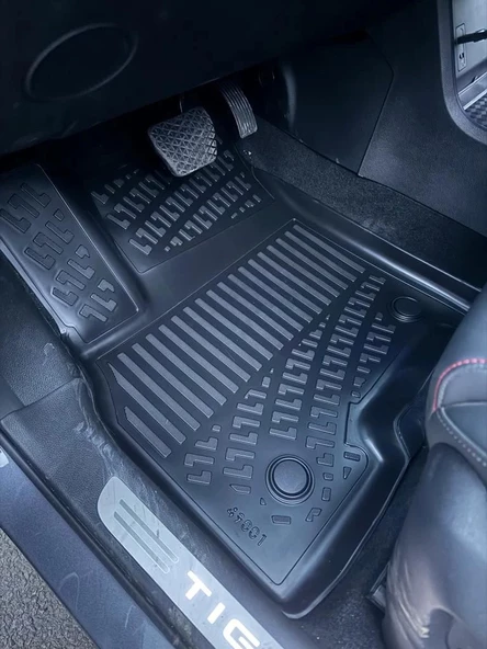 Rizline Chery Tiggo 7 Pro 2022 Sonrası 3D Havuzlu Paspas Siyah - 3