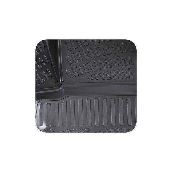 Rizline Ford  Fiesta 2017 Sonrası  3D Havuzlu Paspas Siyah - Resim 2