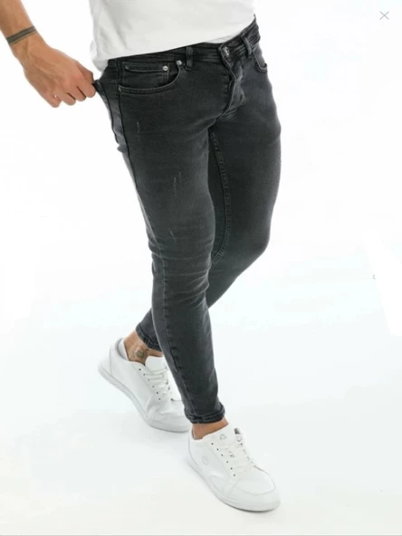 Hacker Tom T902-720 Erkek Denim Likralı Lazer Tırnaklı Kot Pantolon