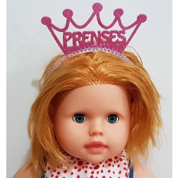 Prenses Renkli Simli Eva Taç - 6