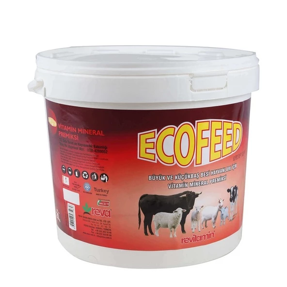 Revitamin Eco Feed Büyük ve Küçükbaş Vitamin Mineral Premiksi - 2