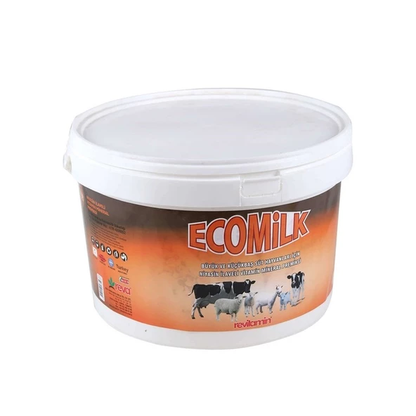 Revitamin Eco Milk Büyük ve Küçükbaş Hayvan Vitamin Mineral Premiks - 3