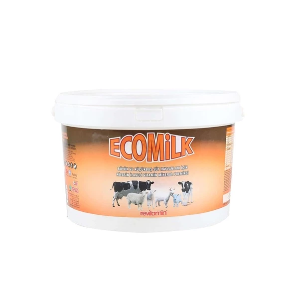Revitamin Eco Milk Büyük ve Küçükbaş Hayvan Vitamin Mineral Premiks - 4