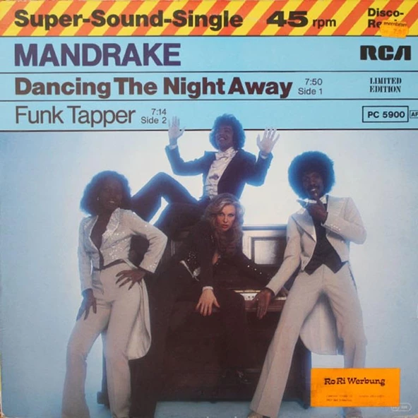 Mandrake  – Dancing The Night Away / Funk Tapper Disco Vinly Plak alithestereo