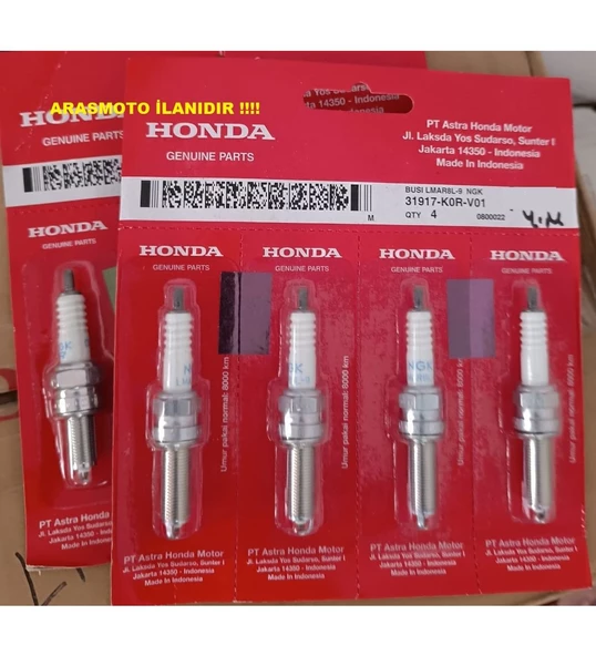 Honda Forza 250 Orjinal Buji Ngk  Lmar8L-9 (Nss 250) 2018-2023 _Supermoto - Resim 2