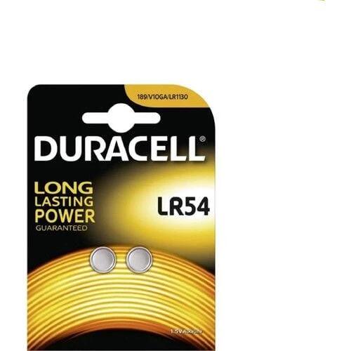 DURACELL LR54 PİL 2 Lİ KART