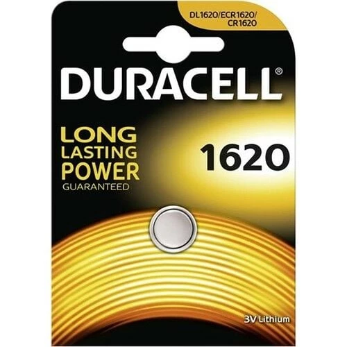 DURACELL 1620 PİL TEKLİ KART