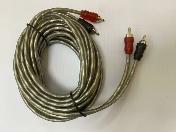 OTO ANFİ KABLOSU RCA RCA 5 METRE SİLİKON - 2