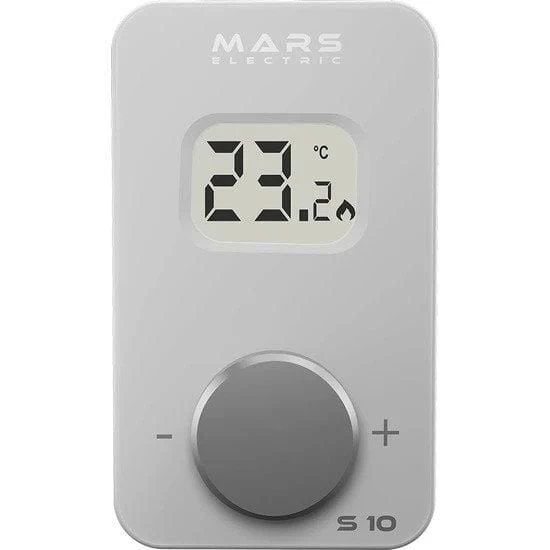 MARS S10 KABLOSUZ ODA TERMOSTADI BEYAZ - 2