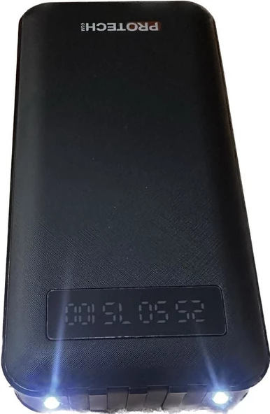 PROTECH B-05 20.000MAH 4 KABLOLU EL FENERLİ POWERBANK - 5