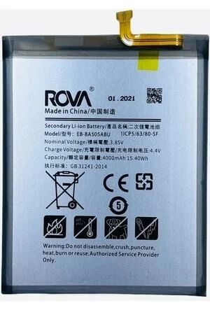 CEPTELBATSAMA20ROVA CEP TEL BATARYA SAMSUNG A20 - A30 - A30S - A50 - A50S ROVA  GARANTİLİ
