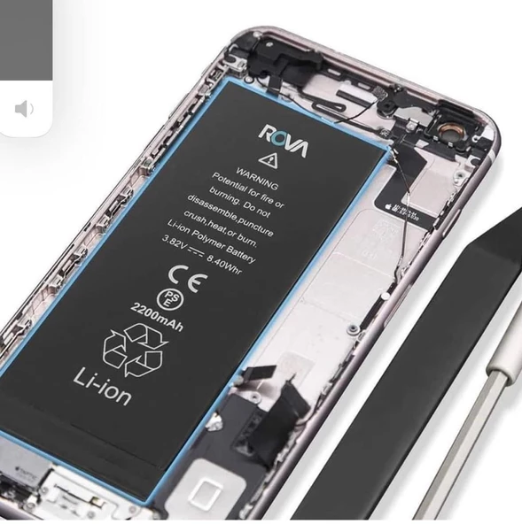CEPTELBATIPSEROVA CEP TEL BATARYA İPHONE 5 SE ROVA  GARANTİLİ