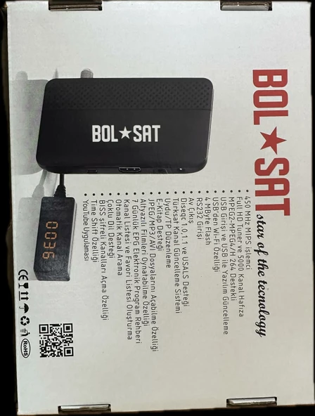 BOLSAT ONEPLUS MİNİ FULL HD UYDU ALICI - 5