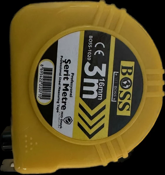 METRE3MT16MM METRE ŞERİT 3 MT 3X16 MM A KALİTE